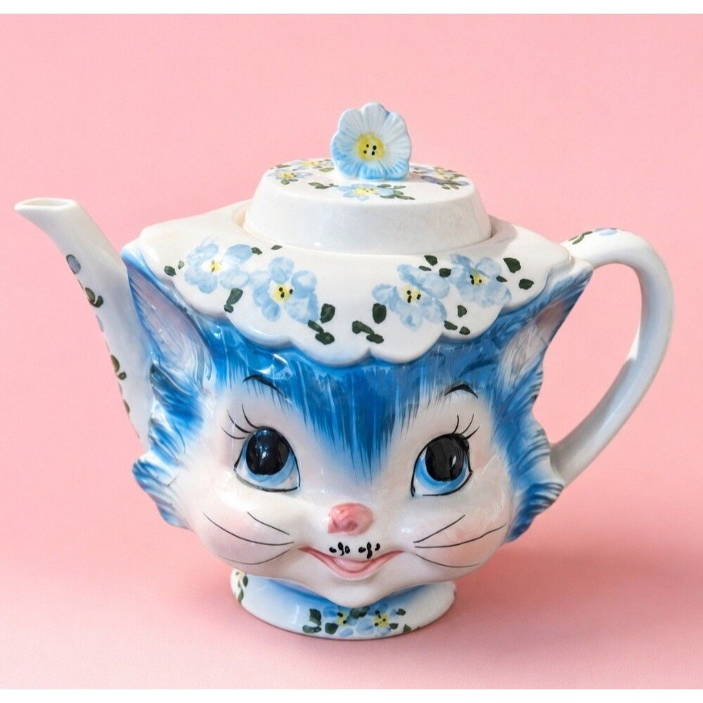 Lefton Miss Priss TEAPOT w/ LID #1516